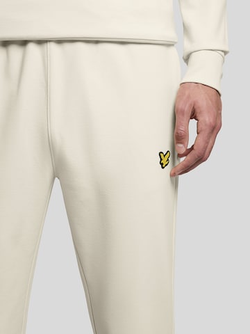 Lyle & Scott Regular Broek in Beige
