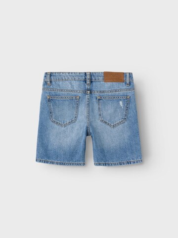 NAME IT Loosefit Shorts 'SILAS' in Blau