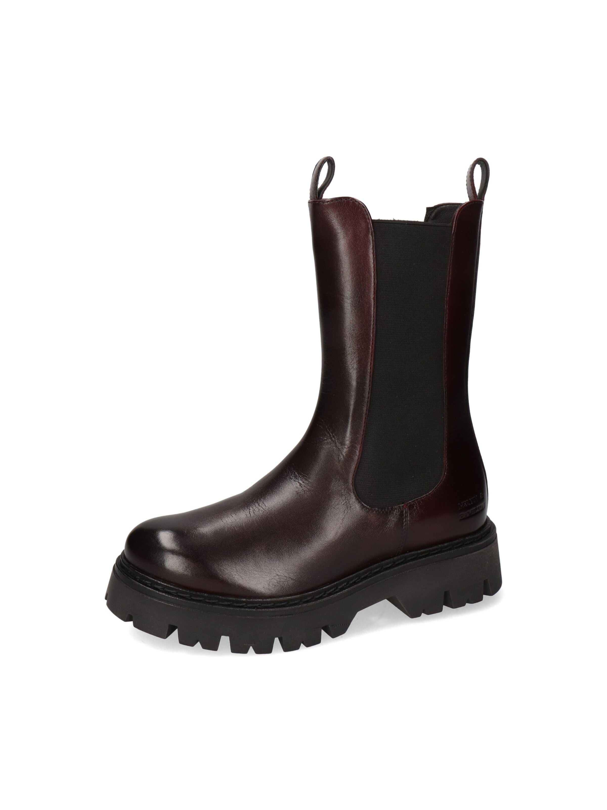 MELVIN & HAMILTON Chelsea Boots 'Thelia 3' in Red: front