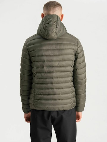 Giacca di mezza stagione ' Hooded Light ' di TEESHOPPEN in verde
