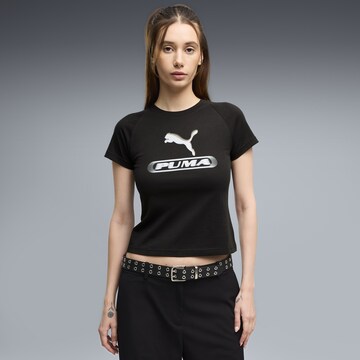 PUMA Performance shirt in Black: front