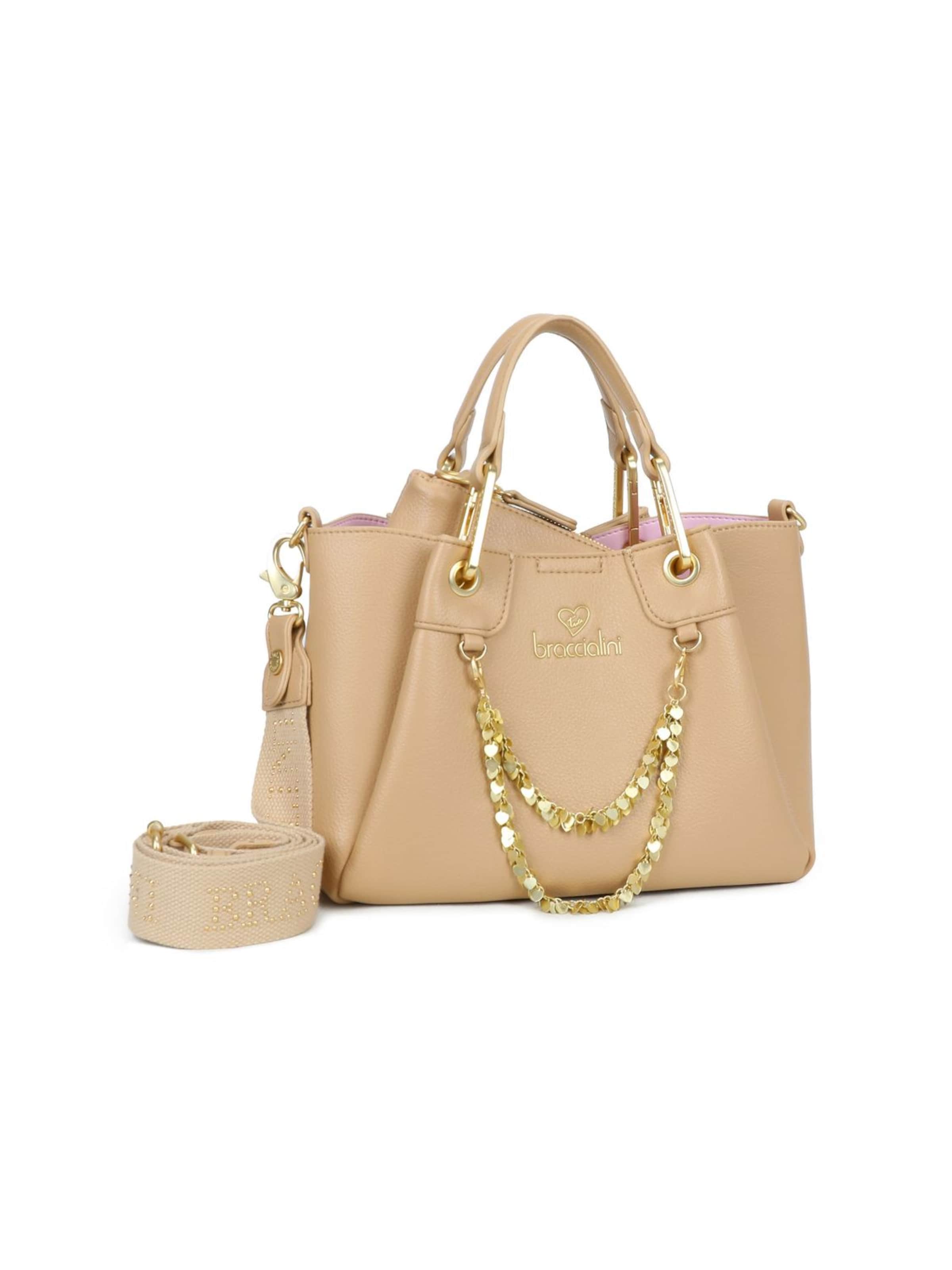 Braccialini Handbag 'Amy' in Beige