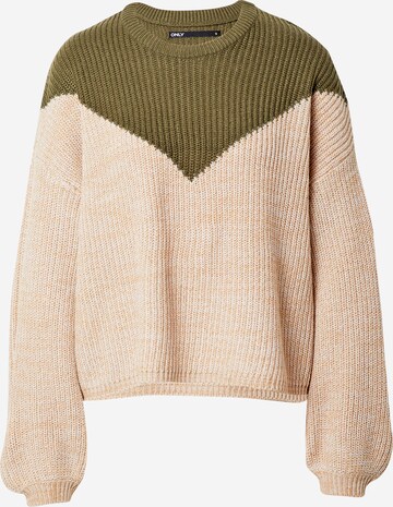 ONLY Pullover in Beige: predná strana