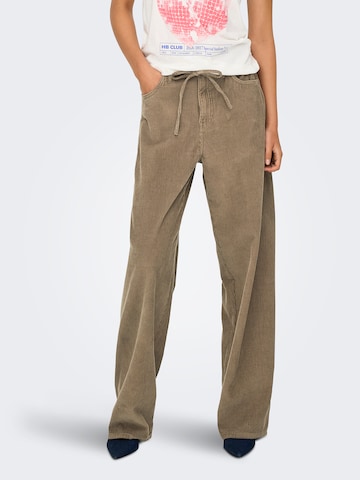 Loosefit Pantaloni 'ONLTORY-SITA' di ONLY in grigio