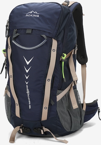 Aoking Backpack in Blue: front