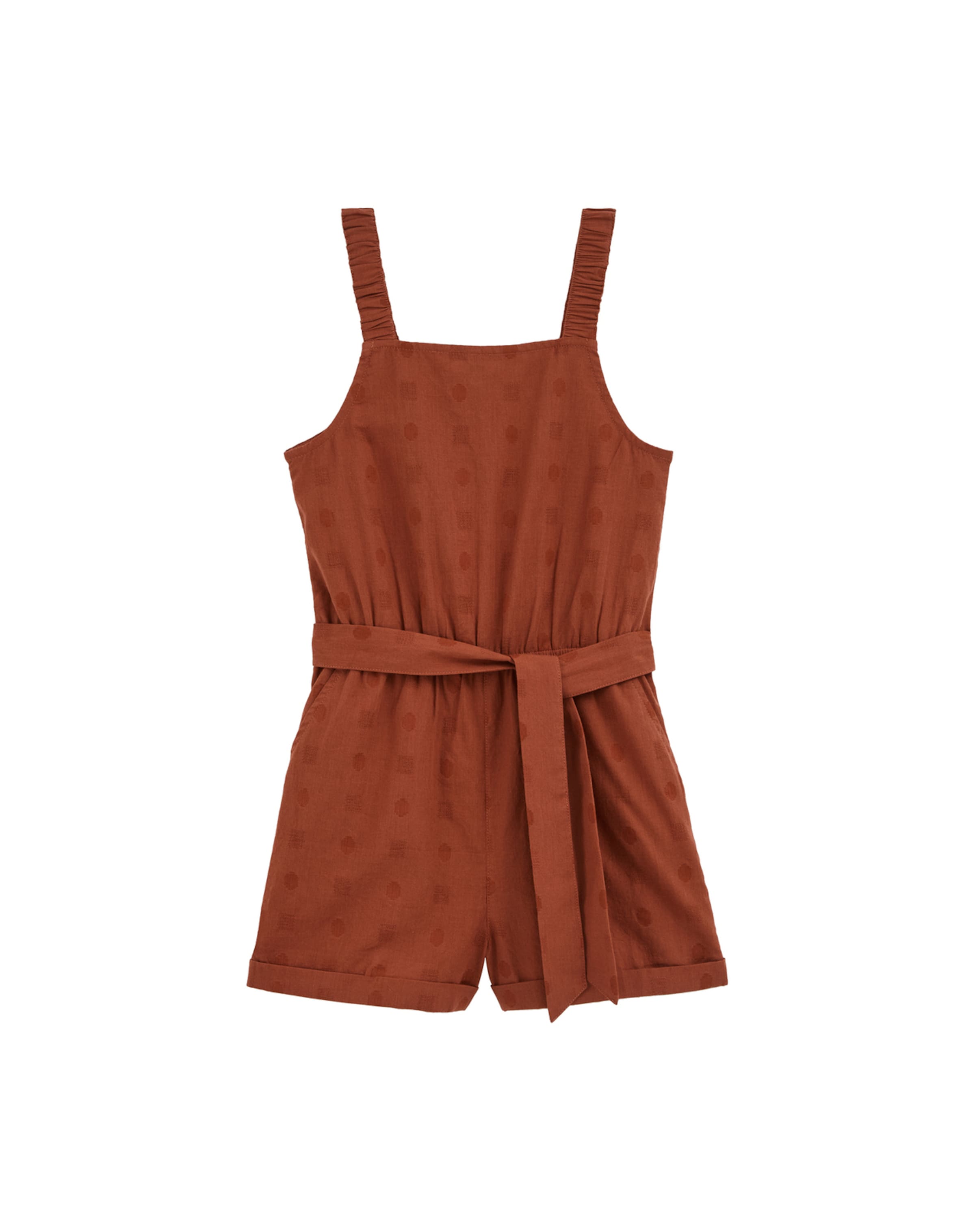 WE Fashion Overall in Braun: Vorderseite