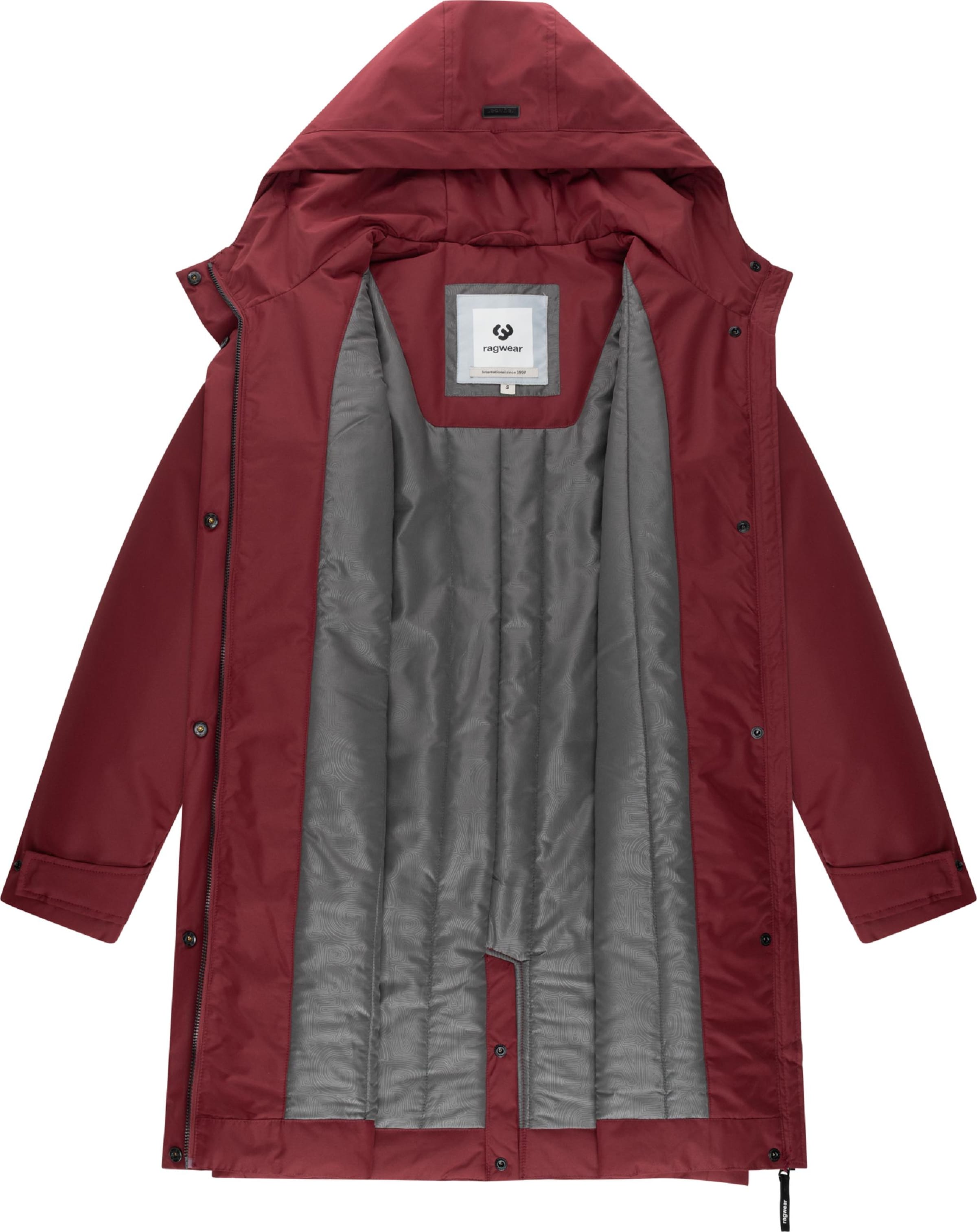 Palton funcțională 'Horatia' de la Ragwear pe roșu