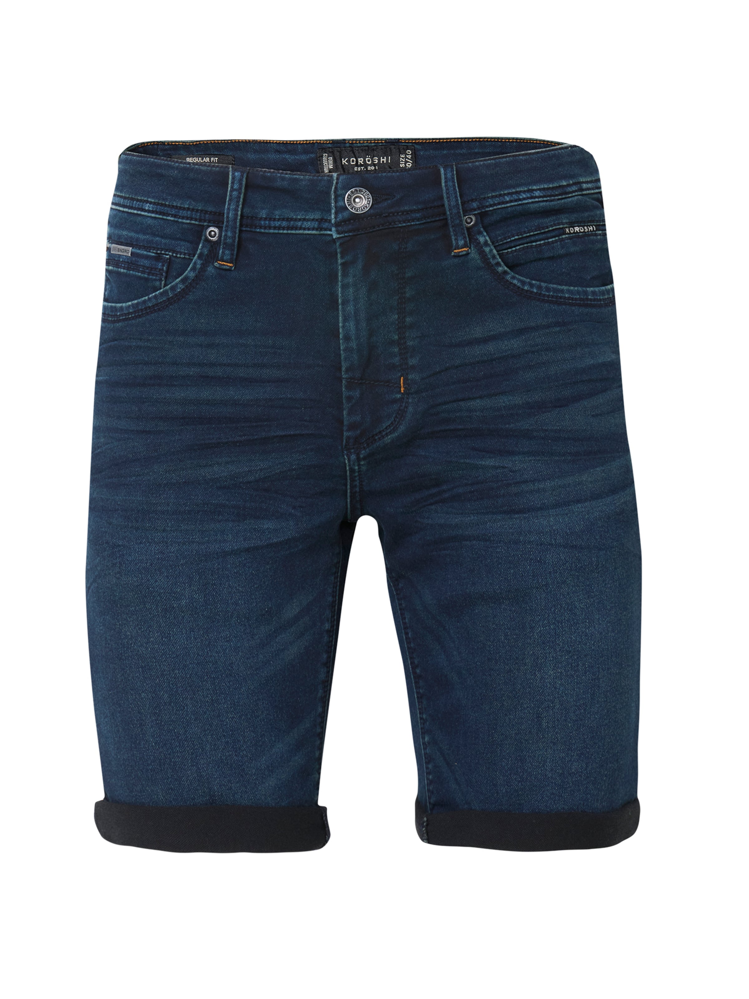 KOROSHI Regular Jeans in Blue: front