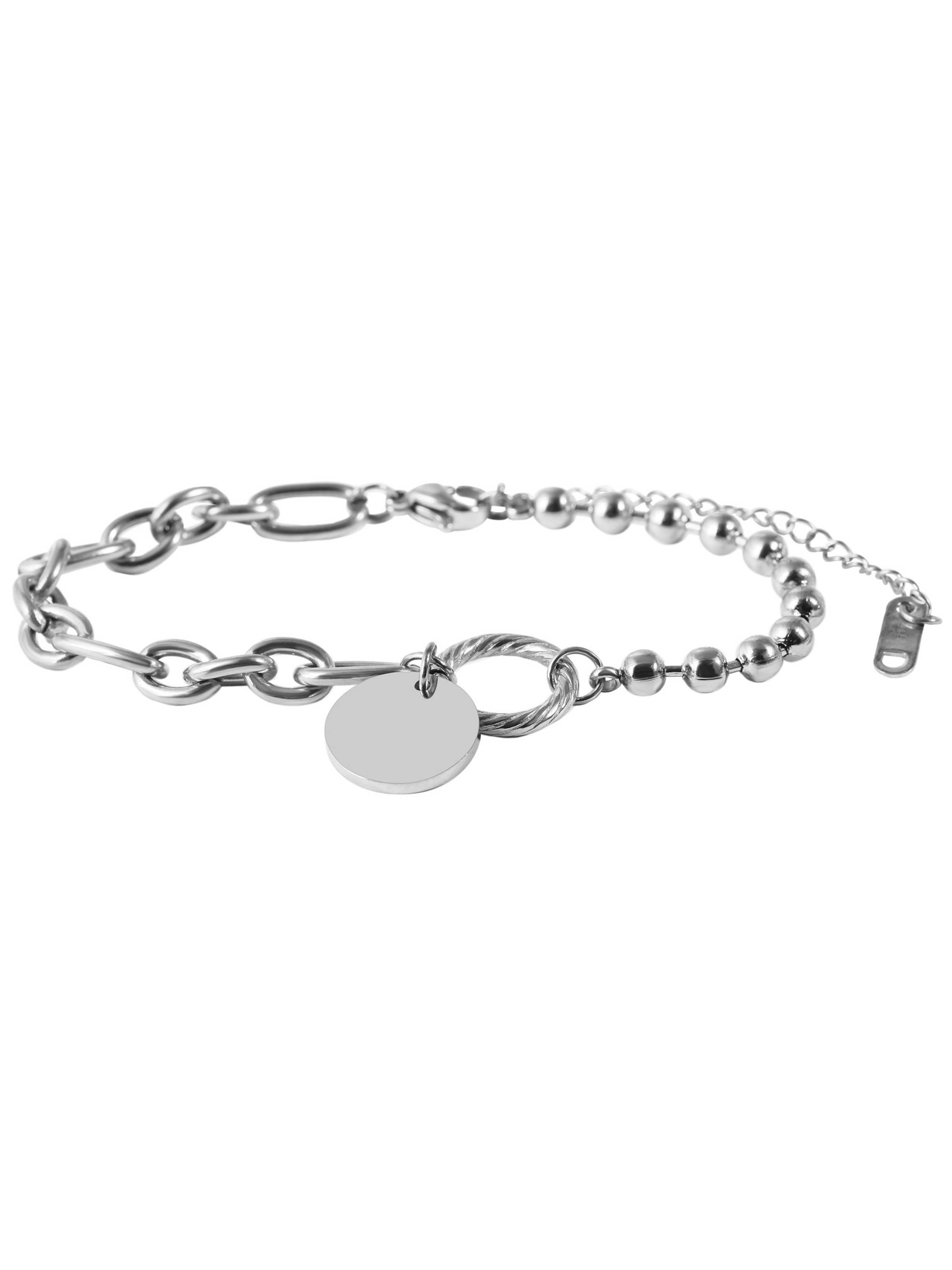 Akzent Bracelet 'Baiba, langlebig' in Silver: front