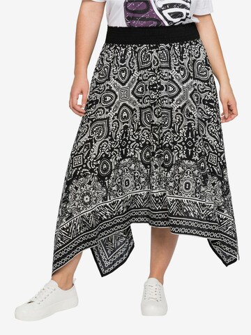 sheego by Joe Browns Skirt in Black: front