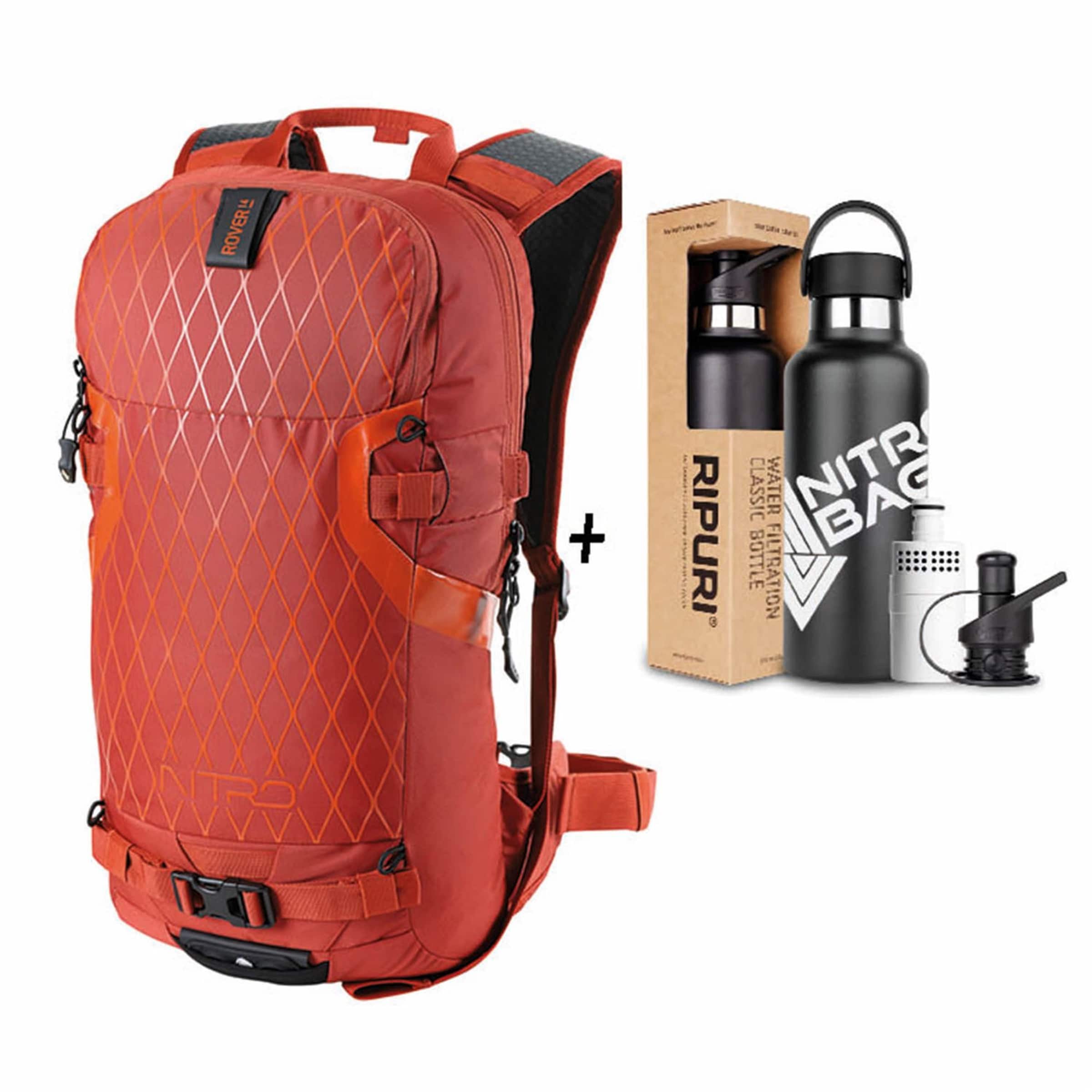 NitroBags Sportrugzak in Rood: voorkant