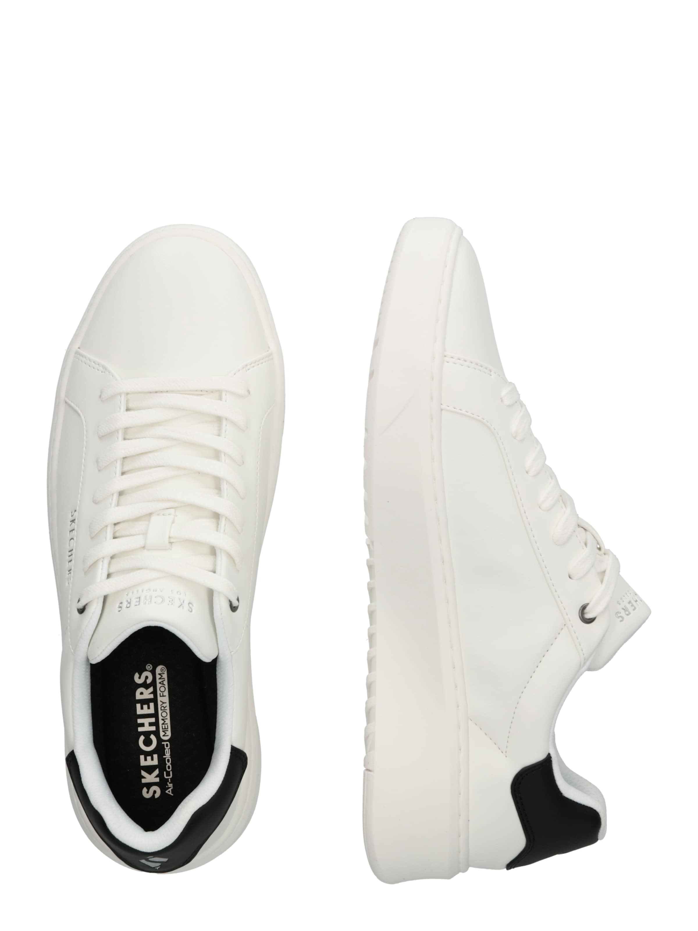 SKECHERS Низкие кроссовки 'COURT BREAK' в Белый