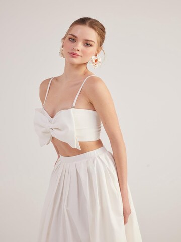 HOLLY LOLLY Top – bílá