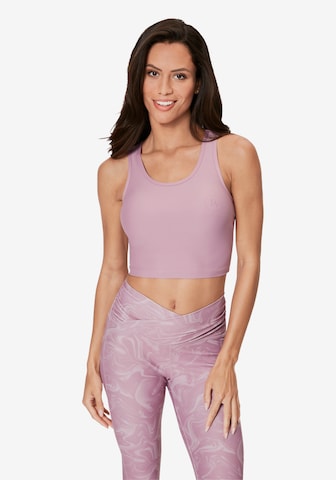 LASCANA ACTIVE Sports Top in Pink: front