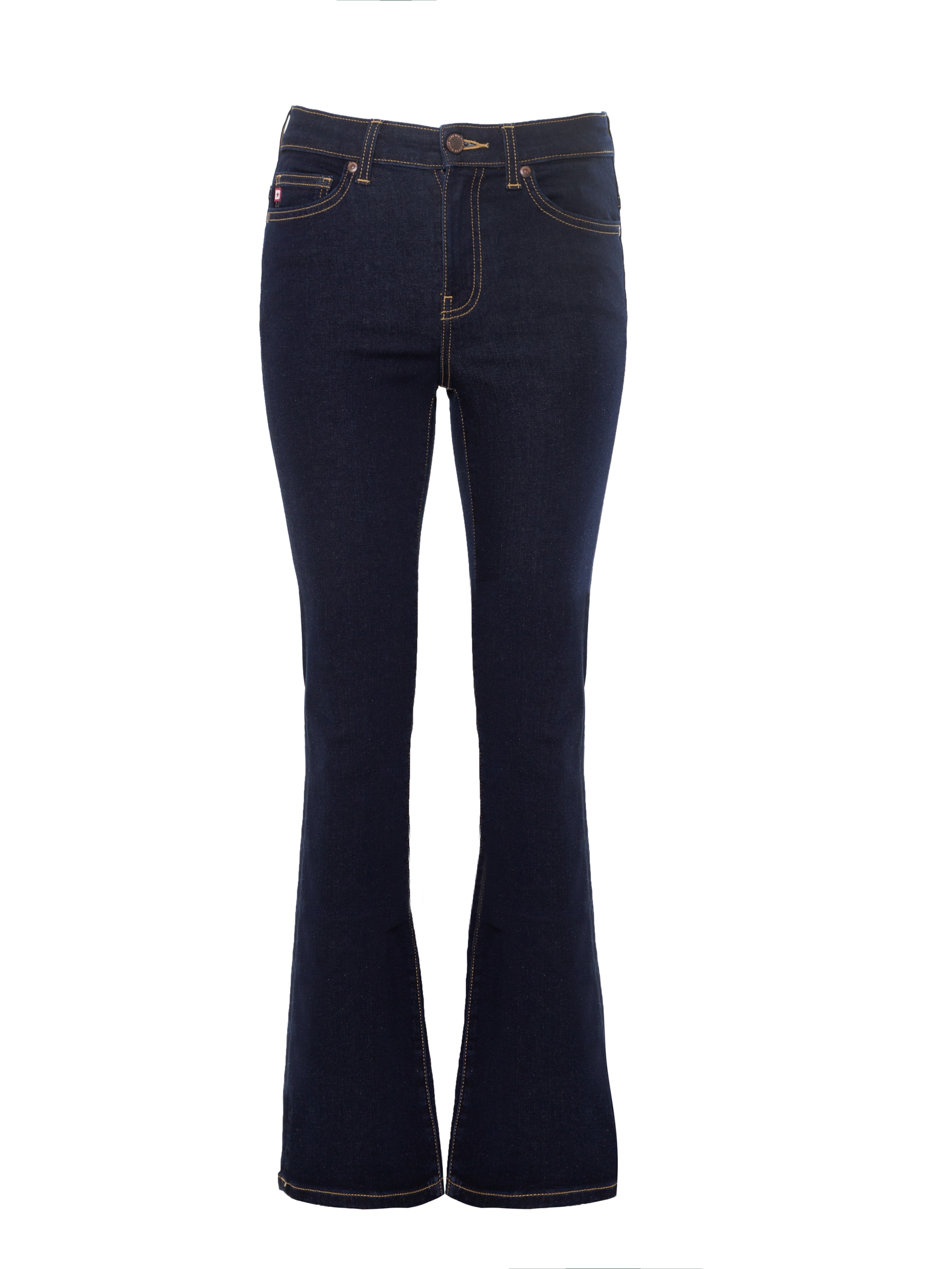 BIG STAR Bootcut Jeans 'Adela' in Blauw: voorkant