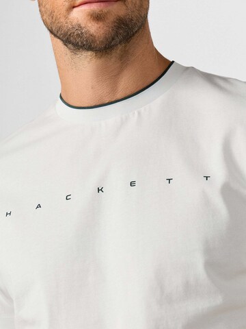 Maglietta di Hackett London in bianco