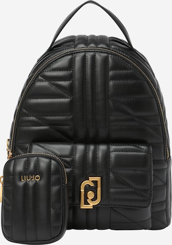 Liu Jo - Mochila 'Achala' en negro: frente