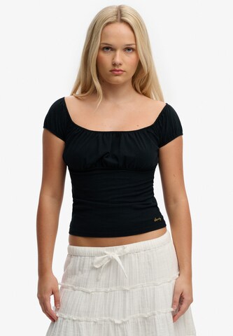Superdry & Co Shirt in Black: front