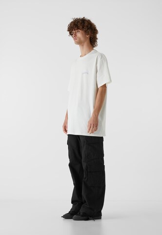 Lost Youth Shirt 'Flowers' in White