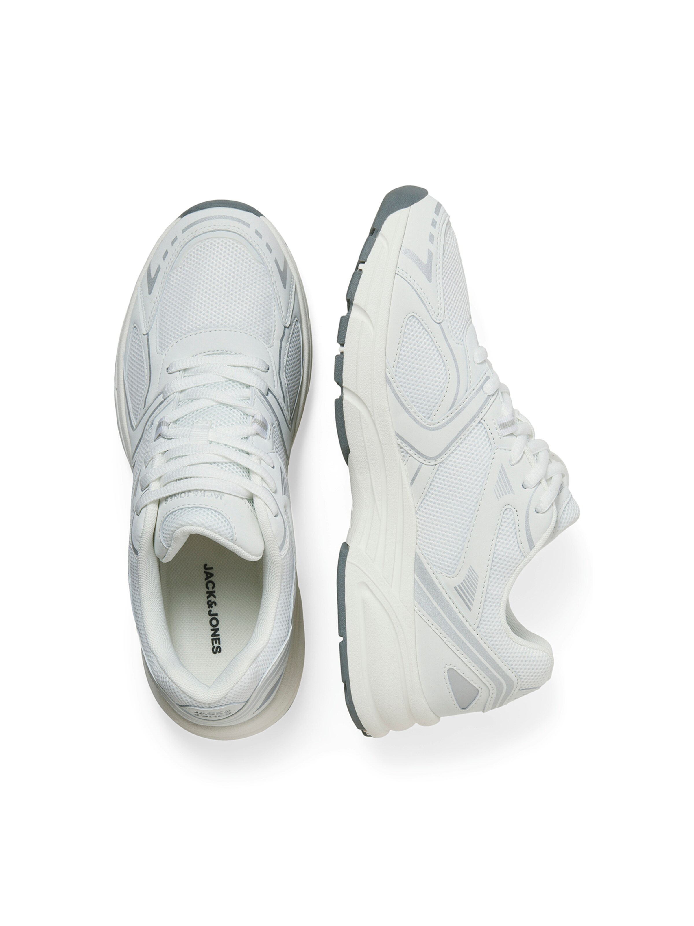 JACK & JONESNiske tenisice 'JFWASTRA' - bijela boja