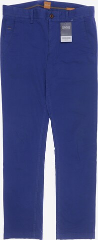 BOSS Pants in 31 in Blue: front