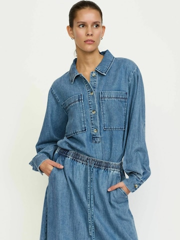 Soft Rebels Shirts ' SRKeira ' i blå: forside