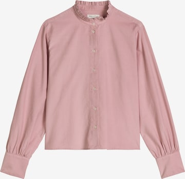 Marc O'Polo Blouse in Roze: voorkant