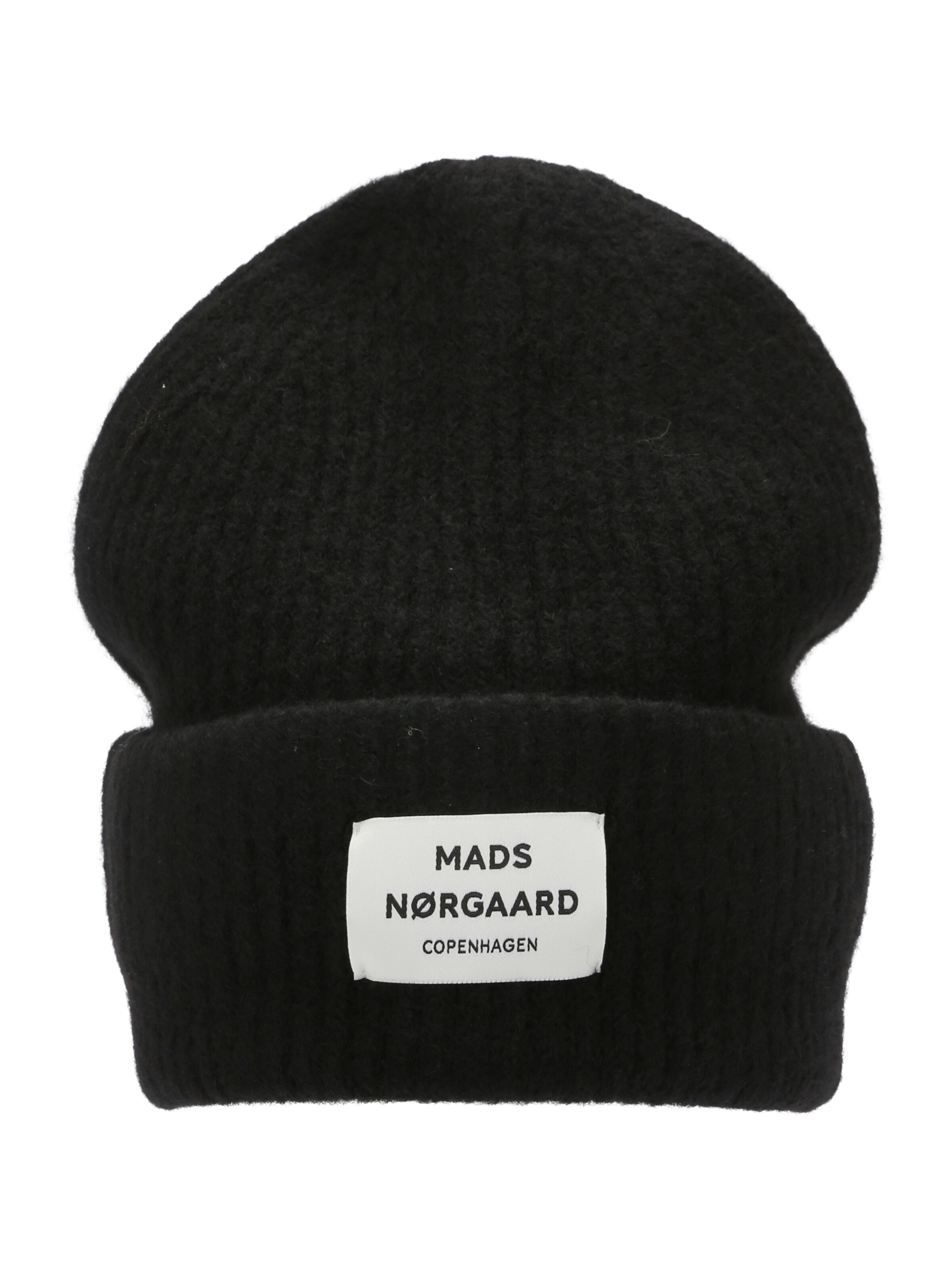 MADS NORGAARD COPENHAGEN Mütze 'Tosca Anju' in Schwarz