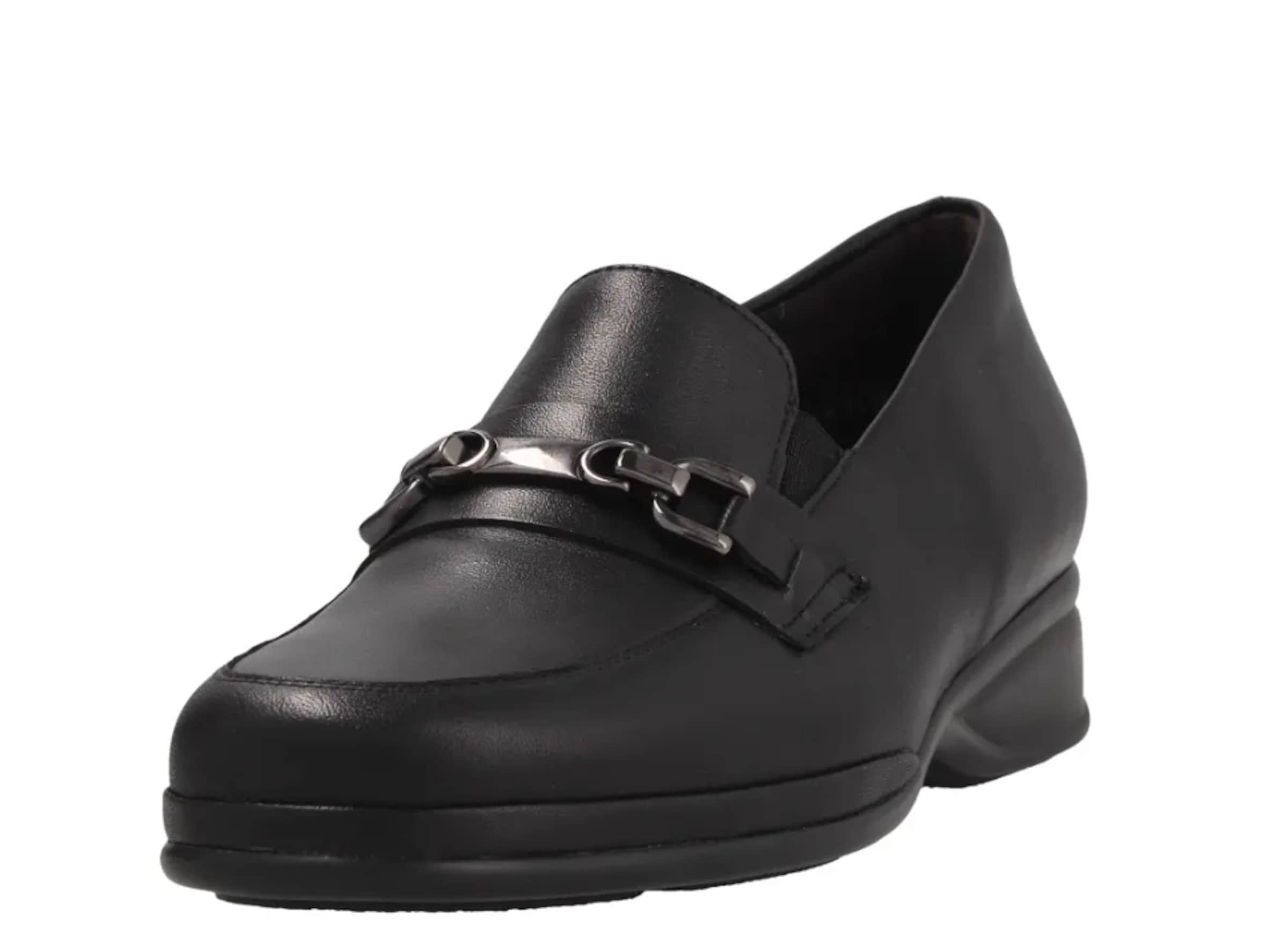 SEMLER Slipper in Schwarz: Vorderseite