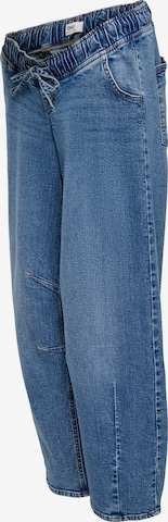 Barrel Jeans 'OLMZIVA' di Only Maternity in blu: frontale