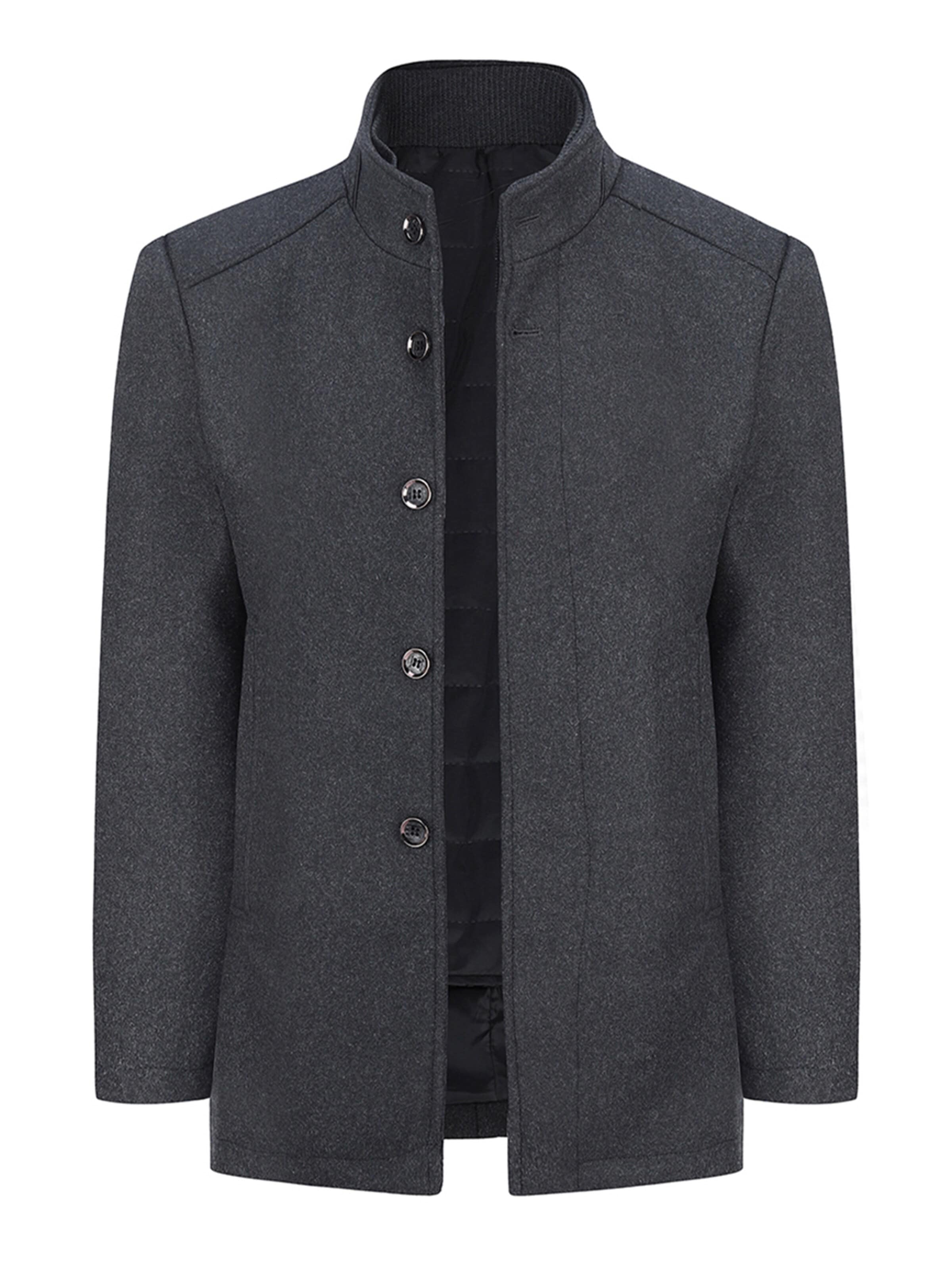 YOUTHUP Winter Coat in Grey