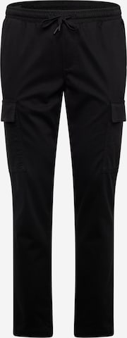 Regular Pantaloni cu buzunare 'MARCO SANTIAGO' de la JACK & JONES pe negru: față