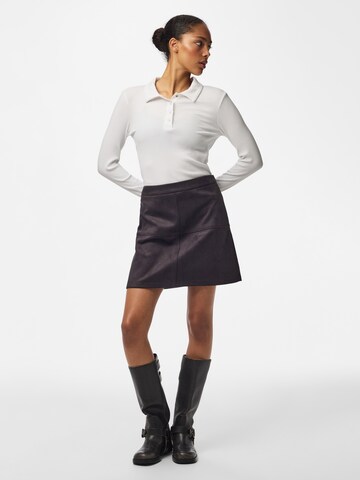 PIECES Skirt 'PCRAKEL' in Brown