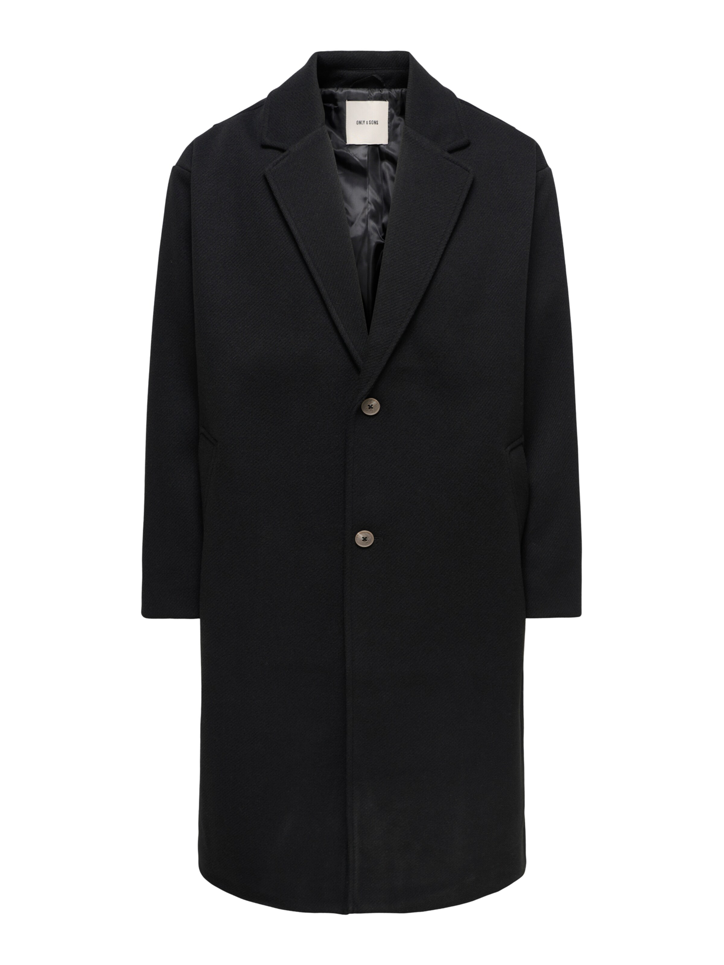 Cappotto di mezza stagione 'ONSSTANLEY' in S Only & Sons di colore nero, Visualizzazione prodotti