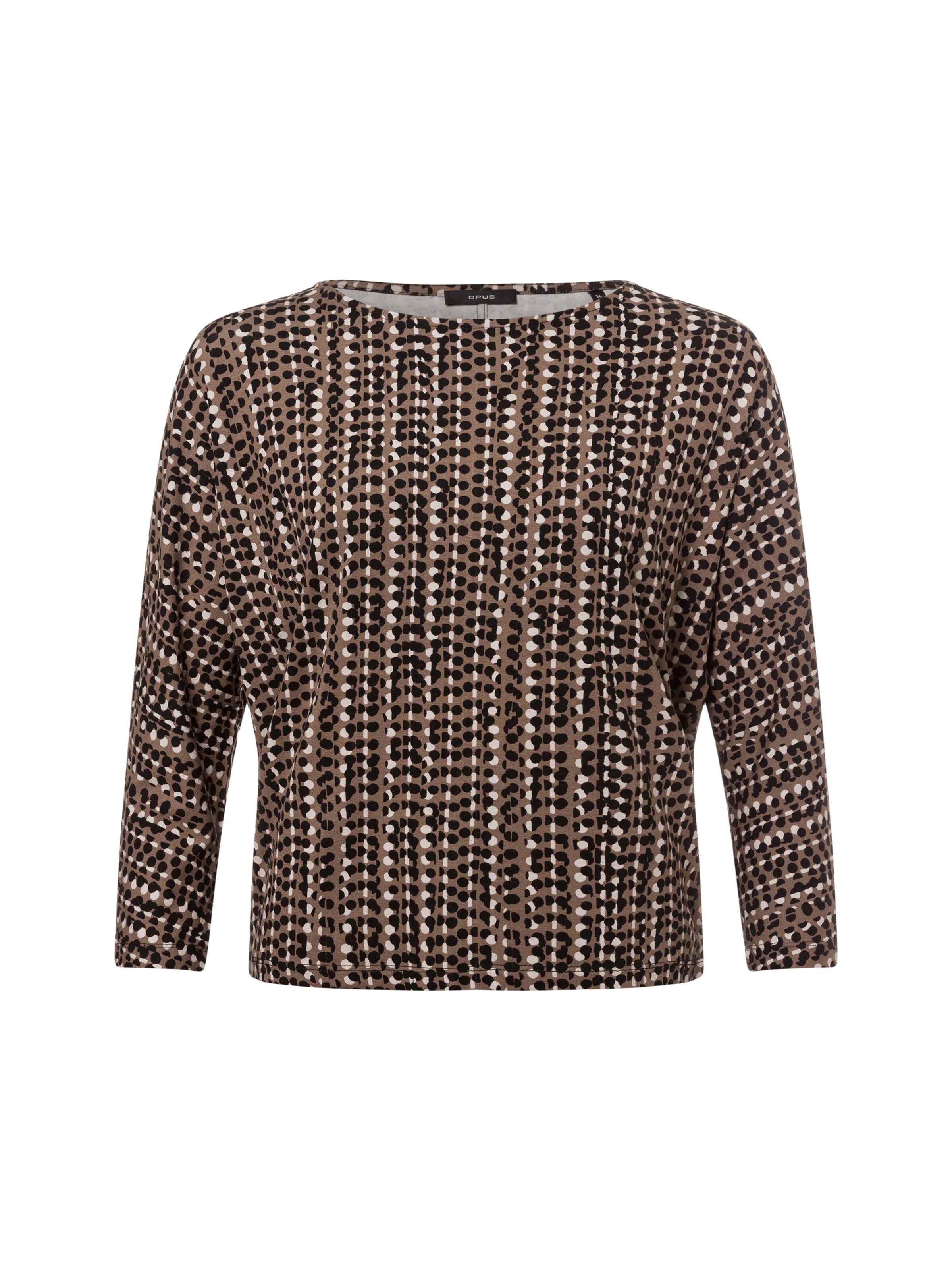 OPUS Shirt 'Sebry' in Braun: Vorderseite