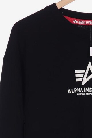 ALPHA INDUSTRIES Sweater S in Schwarz