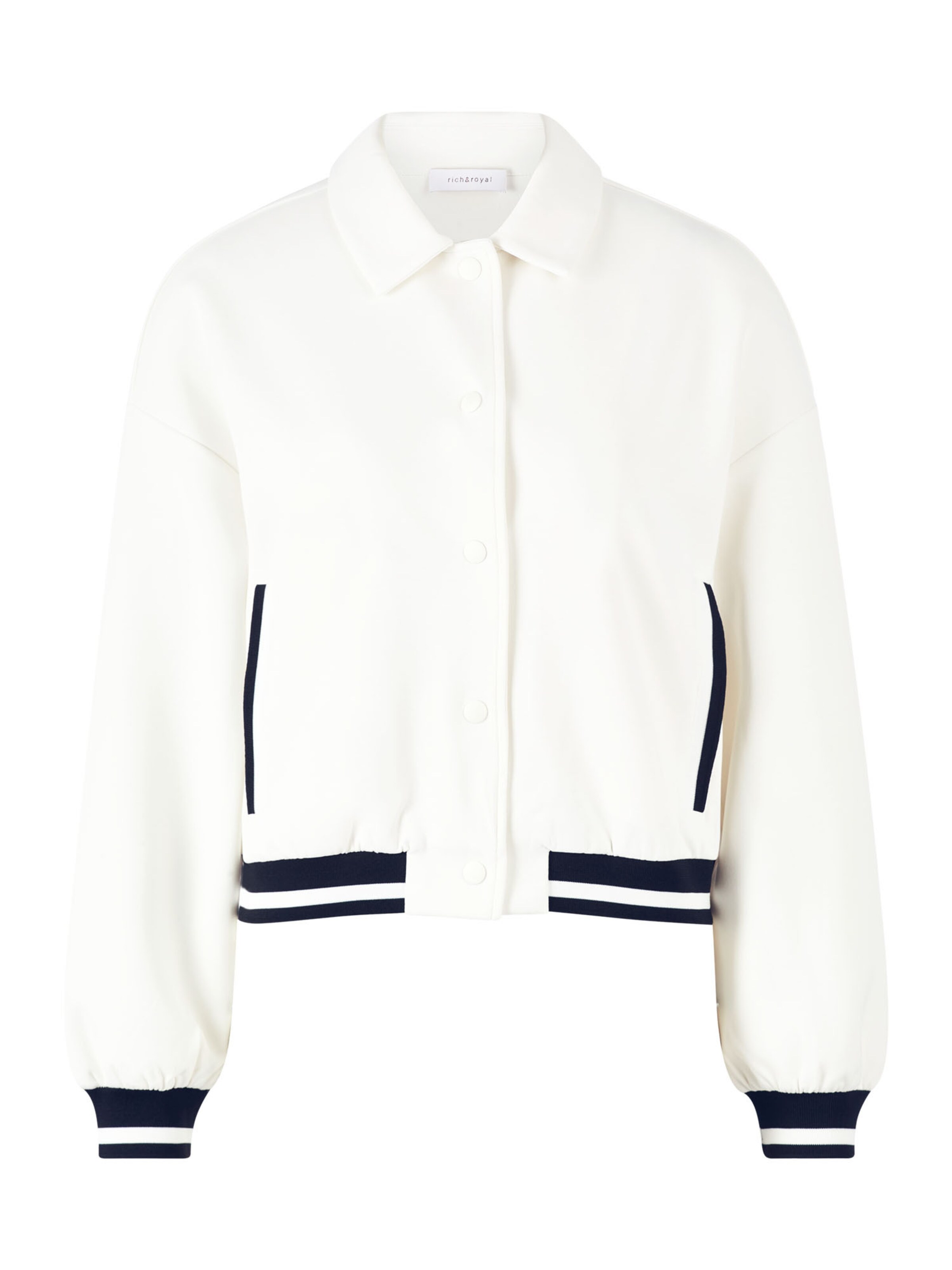 balta Rich & Royal Demisezoninė striukė: priekis