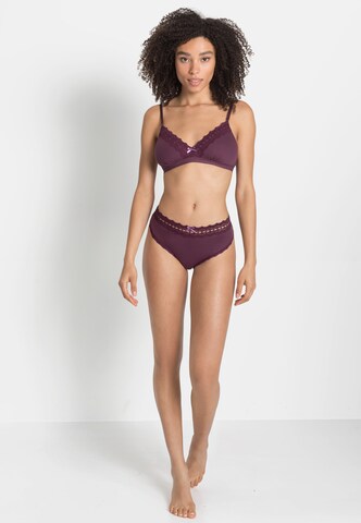 s.Oliver - Tanga em roxo: frente