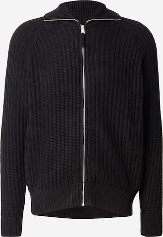 Jack & Jones PremiumKardigan 'JPRBLUSPENCER' - crna boja: prednji dio