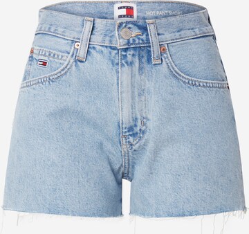 Tommy Jeans Slimfit Shorts 'Hot' in Blau: predná strana