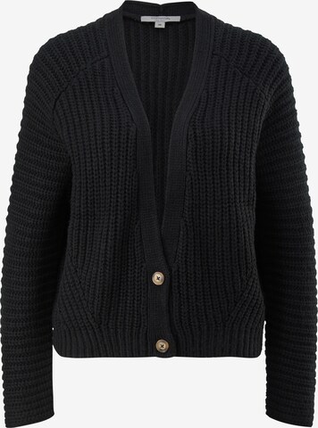 comma casual identity Knit Cardigan in Black: front