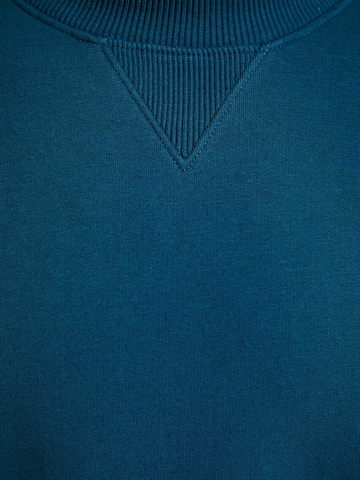 BershkaSweater majica - plava boja