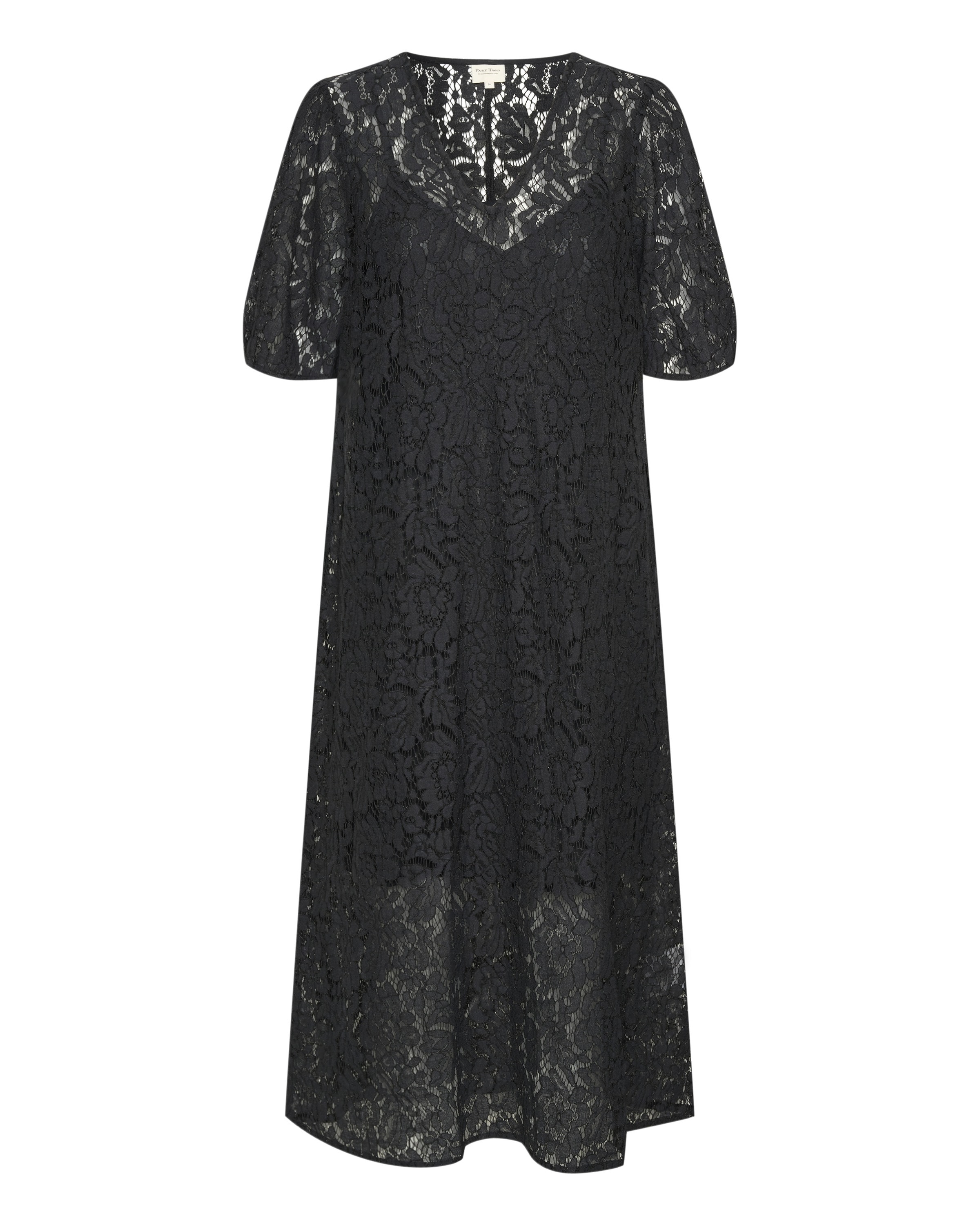 Part Two Coctailkjole 'Memia' i sort: forside