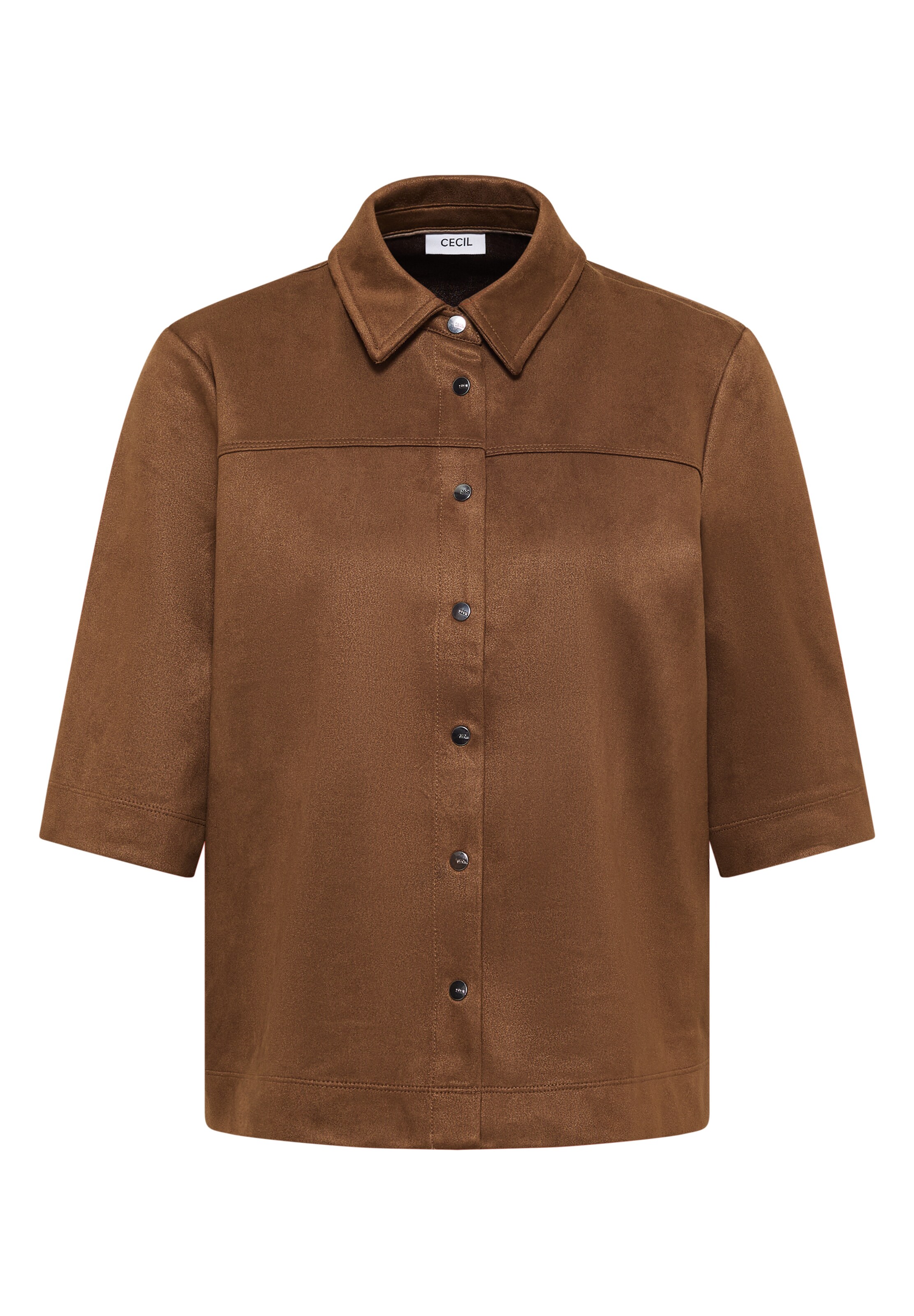 CECIL Bluse in Braun: Vorderseite