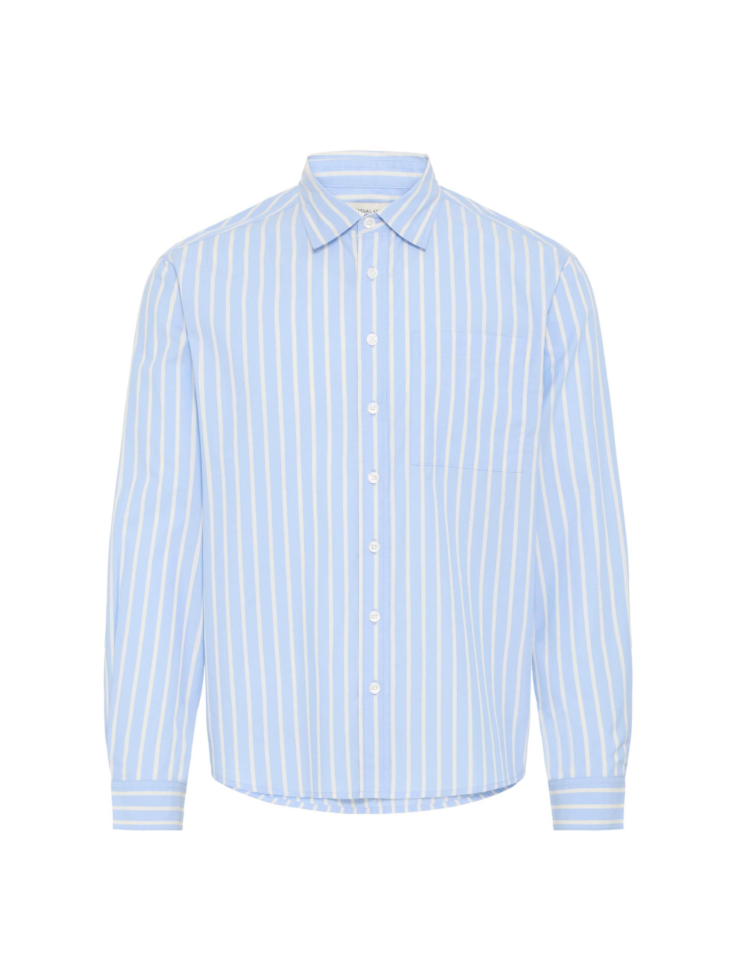 Chemise ' CFZan ' Casual Friday en bleu : devant