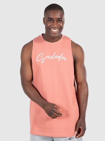 T-Shirt fonctionnel 'Bennet' Smilodox en rose : devant