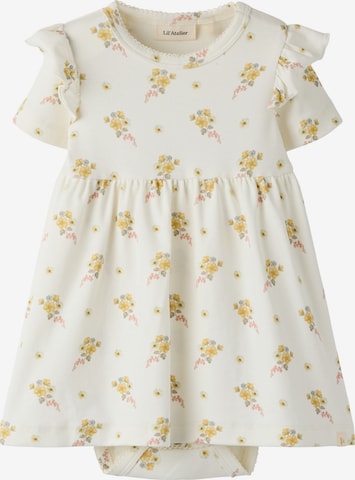 Lil'Atelier - Vestido en blanco: frente