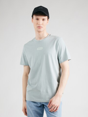 QS - Camisa em verde: frente