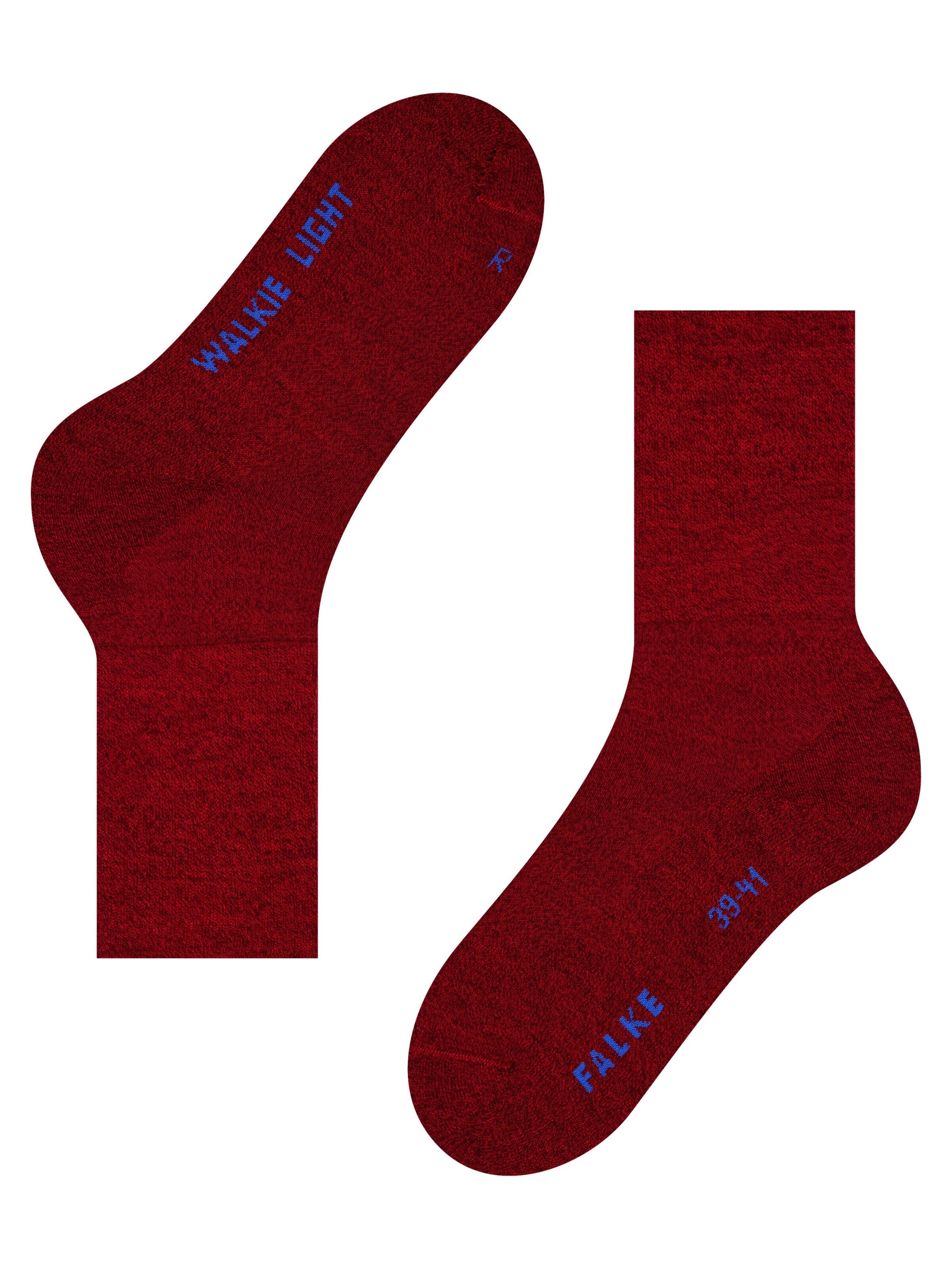 FALKE Socks 'Walkie Light' in Red