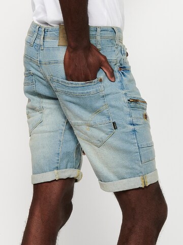 Regular Jeans cargo KOROSHI en bleu